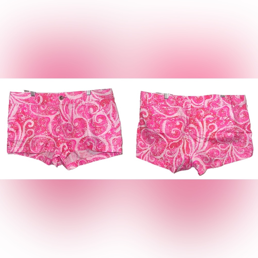 Lily Pulitzer Walsh Short - Pink Pout SZ 10 - Picture 4 of 8